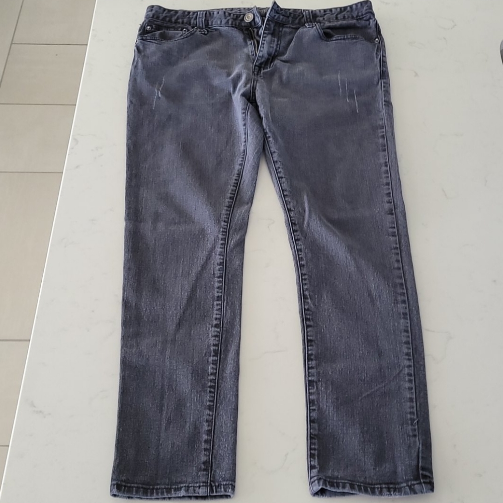 Grey demin jeans